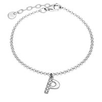 Bracciale Jack&co Donna Alphabet in Argento JCB1147